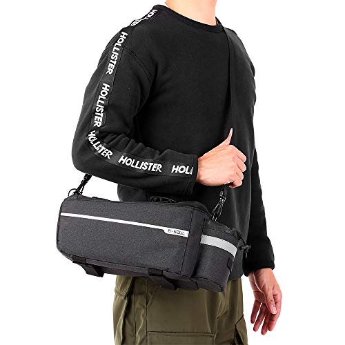 Lixada Fahrrad Gepäckträgertasche, Fahrrad Sitz Multifunktionale Isolierte Stammkühltasche,Umhängetasche, 29 * 16 * 17cm – Bild 8