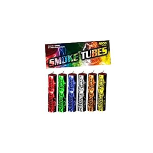 nico 6X Smoke Tube Rauchfackeln Rauchbomben Rauchgenerator Raucherzeuger Rauchtopf