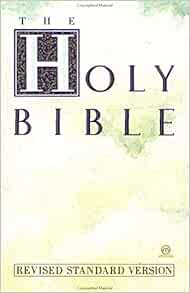 Holy Bible, Revised Standard Version: Anonymous: 9780452006478: Amazon ...