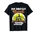 Halloween My Broom Broke So Now I Drive A Jeep Pumpkin Gift T-Shirt