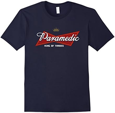 Mens Paramedic king of trades - Paramedic shirt 2XL Navy