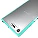 Sony Xperia XZ Premium Case [ Teal ],UCC Crystal Clear,TPU Bumper Ultra Slim Protective Case with Anti-Scratch for Sony Xperia Premium [Teal]