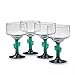Libbey Cactus Margarita Glasses, Set of 4 (12 oz)
