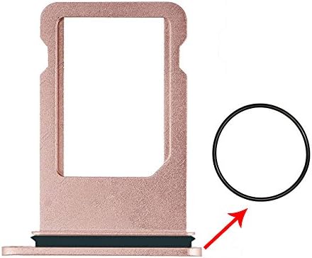 Afeax Rose Gold Sim Card Tray Holder Replacement For Iphone 7 Plus 5 5 With Waterproof Rubber Ring Amazon Sg Electronics