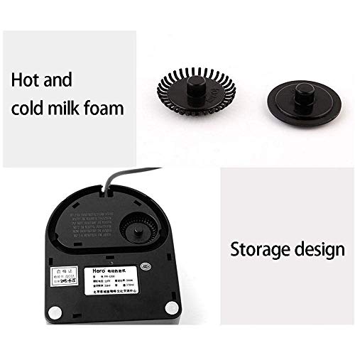 Milchaufschäumer, Elektro Milch Dampfer Schaum-Maschine for Capuccino, Latte, heiße Schokolade, automatische heiße kalte… – Bild 4