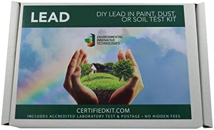 EIT - Lead in Paint, Dust, or Soil Test Kit - Includes lab testing and prepaid shipping to lab