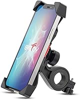 Grefay Bike Phone Mount Universal Bicycle Motorcycle Cell Phone Holder for 3.5-6.5 inch Smartphone