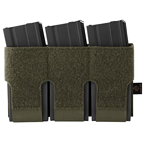 PETAC GEAR Triple Magazine Pouch Elastic Kangaroo Rifle Mag Holster 5