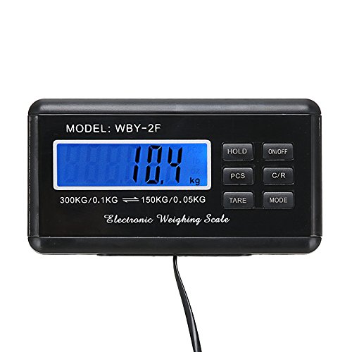 660LBS LCD Postal AC Platform Digital Scale Shipping Floor Bench 300KG Weigh - Thumbnail 3
