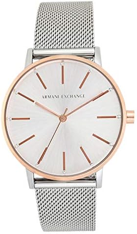Armani Exchange A|X Watch for Women, Quartz Movement, Analog Display ...