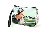 Anne Taintor Matte Vinyl Travel Cosmetic Bag - My Mascara Ran I'm Counting It As Exercise