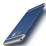Galaxy S8 Case, NAISU Galaxy S8 Back Cover, Ultra Slim & Rugged Fit Shock Drop Proof Impact Resist Protective Case, 3 in 1 Hard Case for Samsung Galaxy S8 - Blue
