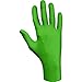 SHOWA 6110PF Sustainable EBT Latex-Free, Powder-Free, Nitrile Disposable Single Use Safety Gloves, 4 Mil, 9.5