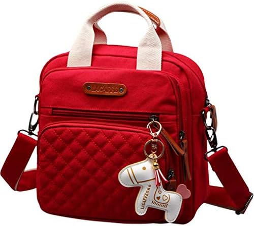 Rrock Fashion Mummy Bag Large Capacity Canvas Child Care Diaper Bag Multi-function Outdoor Striped Baby Messenger Bag Travel Bag