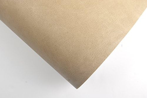 Synthetic Leather Look Interior Vinyl Film Contact Paper Self Adhesive Peel-Stick (Light Brown)