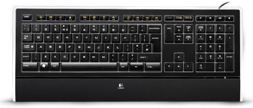 Logitech k740 tastiera cablata illuminata layout italiano qwerty