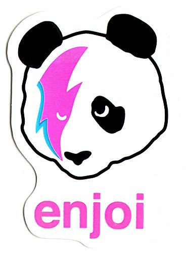 Enjoi Stardust Panda Skateboard Sticker - Homage to Ziggy St
