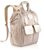 Diaper Bag Backpack Baby Travel Bag with Changing Pad and Stroller Straps