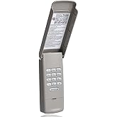 878max 877max Garage Door Opener Keypad Remote, Compatible with liftmaster/Chamberlain/Craftsman Garage Openers with Red, Yellow, Purple, Green Learn Button, Wireless Keyless Keypad, 3 Year Warranty