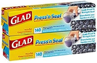 (USA Warehouse) Glad Press'n Seal Wrap (2pk., 140 Square Foot Roll) -/PT# HF983-1754382868 by Joemorose