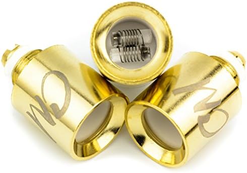 Coil Monster Replacement Dual Quartz Globe Coils, 3 Cartridges