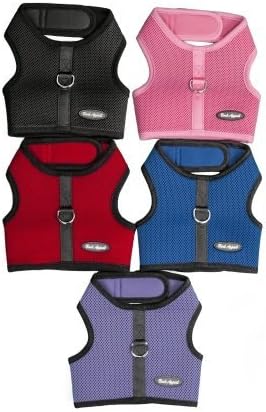 Mesh Wrap N Go Harness (Black, Large) by Bark Appeal