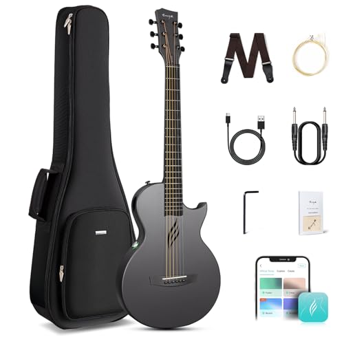 Enya Akustik-E-Gitarre Nova Go SP1 Elektroakustische aus Kohlefaser 35''