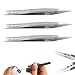 Genuine Lightning Vapes Ceramic Tweezers - Heat Resistant - Pointed