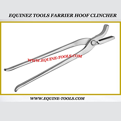 12" Horse Shoe Care Farrier Tool Hoof Nail Clincher Vanadium Steel Pliers