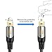 CableCreation Digital Optical Audio Cable, 50FT Toslink Male SPDIF Cable with Nylon Braided Fiber Optic Cord for Home Theater, Sound Bar, TV, PS4, Xbox, VD/CD & More, Black & Sliver