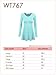 Lock and Love LL WT767 Womens Long Sleeve Scoop Neck Trapeze Tunic L HEATHER_GREY