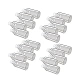 Othmro 20Pcs Plastic Lab Chemical Reagent Bottles