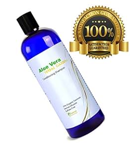 Amazon.com : Sulfate Free Aloe Vera Herbal Shampoo for ...