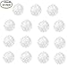 20 mm Chandelier Clear Crystal Ball Prisms Pendant Feng Shui Yoker Suncatcher Decorating Hanging Faceted Prism Balls (Pack of 15)