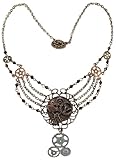 Steampunk Gear Chain Antique Necklace Adult