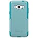 OTTERBOX Commuter Series Case for Samsung Galaxy J3/J3 V (Compatibility Below) - Retail Packaging - Aqua Sky (Aqua Blue/Light Teal)