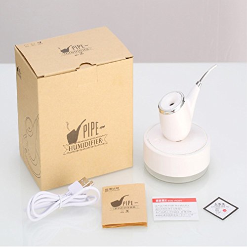 MINI Humidifier 60oz/1.8L Space-Saving Ultrasonic Humidifiers for Bedroom Babies, Whisper-Quiet, Filter Free, Automatic Shut-off, 360 Degree Nozzle (White) - Thumbnail 6