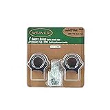 Weaver Detachable 1-Inch Low Top Mount Rings