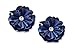 Absolutely Audrey Calista Navy Shoe Clips