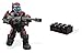 Mega Bloks Halo Metallic Gold Drop Pod Building Set