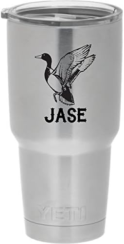 Duck Hunting Themed YETI Tumbler, Custom Engraved w/Name - NOT A STICKER!!