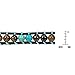 AeraVida Timeless Ocean Sea Turtle Tiger's Eye and Simulated Turquoise Double Wrap Bracelet | Double Wrap Bracelet | Turquoise and Tiger Eye Jewelry