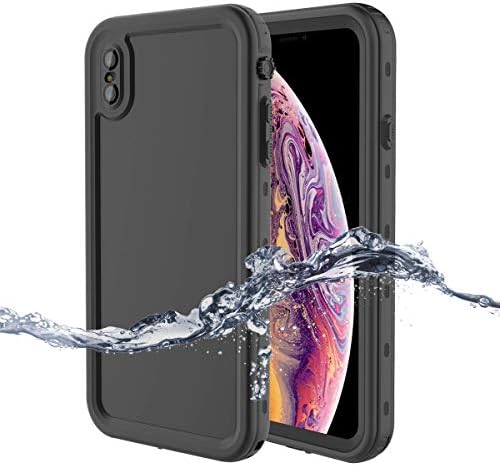 Funcilit Waterproof Case for iPhone XR, iPhone XR Waterproof Case iPhone XR Case Waterproof Shockproof Snowproof Clear Slim Case for iPhone XR (6.1 inch)