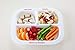Health Beet MyPlate Portion Control Plate – 3 Divided Sections for Proteins, Grains & Fruit+Veggies - Dishwasher & Microwave Safe Sectioned Plates for Health Education (1 Pack)