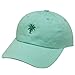 City Hunter C104 Palm Tree Summer Cotton Baseball Cap 15 Colors (Mint)