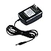 Updated 2m/6.5ft 12V 2A External Power Supply, 12 Volt 2A Output Wall Plug AC Adapter 100-240V Input for Video Light/Camera Monitor, with 5.5mm x 2.5mm Plug