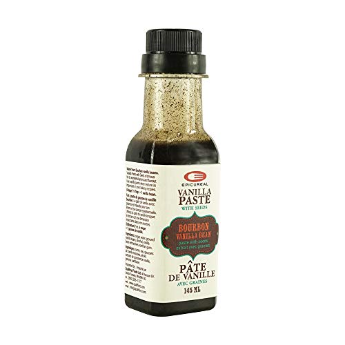 Epicureal Madagascar Bourbon Vanilla Bean Paste with Seeds - 5 fl oz (148 ml) | Gluten Free, Non-GMO