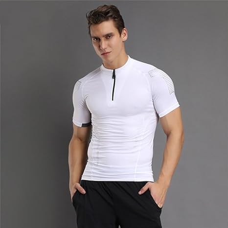 camiseta compresion blanca