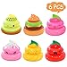 AOLIGE 6PCs Squishies Slow Rising Jumbo Kawaii Cut Poo Creamy Scent for Kids Party Toys Stress Reliever Toy