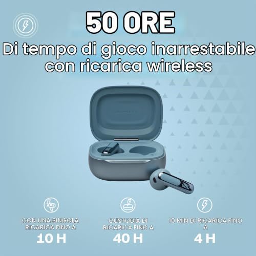 Live Flex 3, Cuffie Wireless Bluetooth, Blu